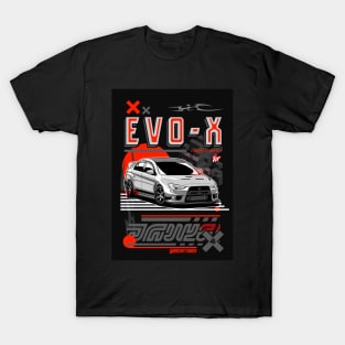 Lancer Evolution Evo X jdm legend T-Shirt